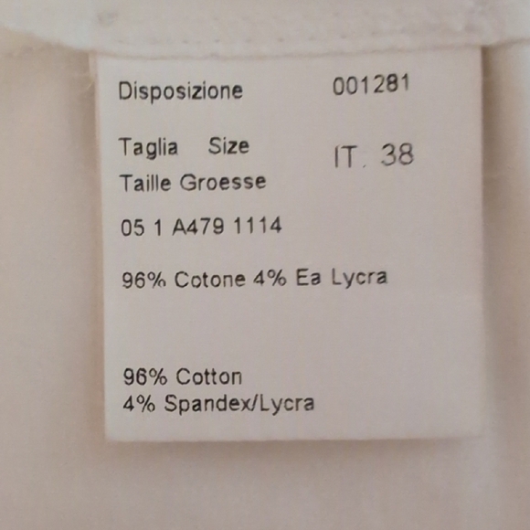 Piazza Sempione White Knit Sleeveless Dress - Picture 7 of 8